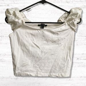 White forever 21 tank top